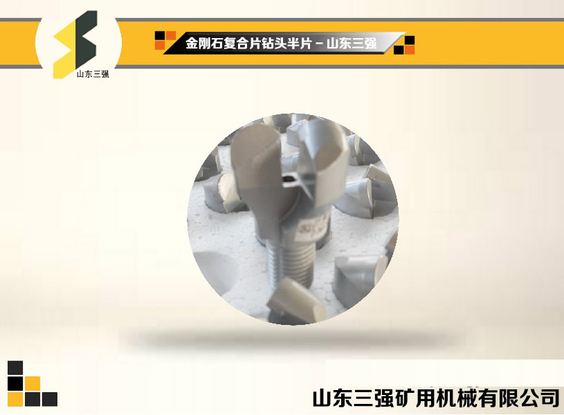 金刚石复合片钻头半片 金刚石复合片钻头半片